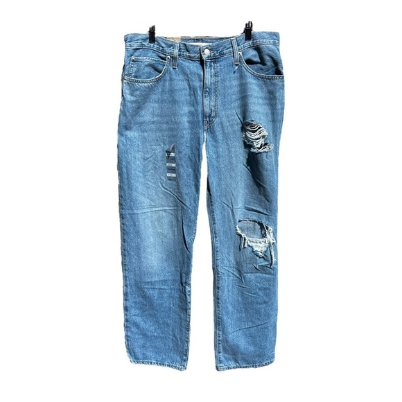 🌻NEW (w/tag) Levi's Women's 94 Big Baggy Distressed Jeans Size 31 - Picture 2 of 11